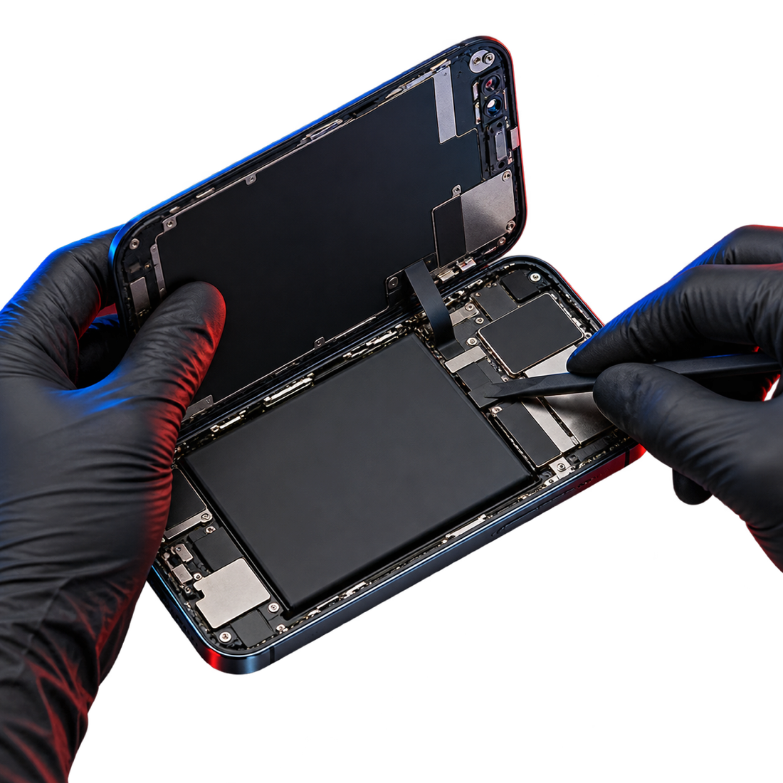 Замена аккумулятора смартфона